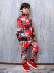 Kids Bold Blocks Tracksuit