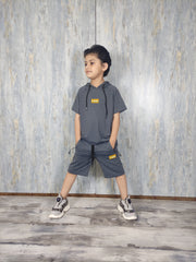 Gray Kids Summer Shorts – Mash Stuff