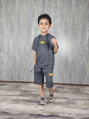 Gray Kids Summer Shorts – Mash Stuff